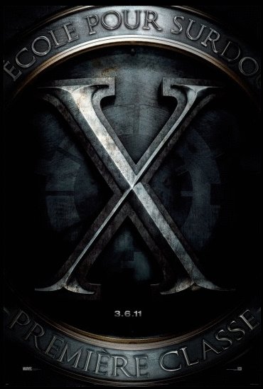 L'affiche du film X-Men: Première classe