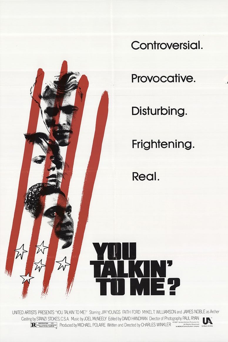 L'affiche du film You Talkin' to Me?