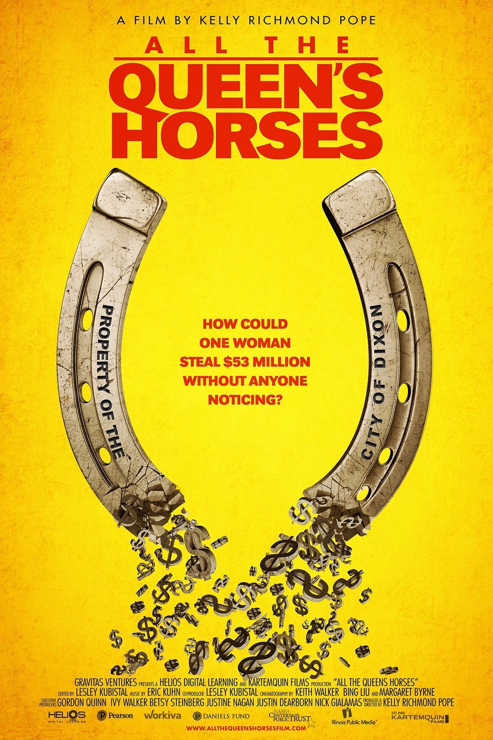 L'affiche du film All the Queen's Horses