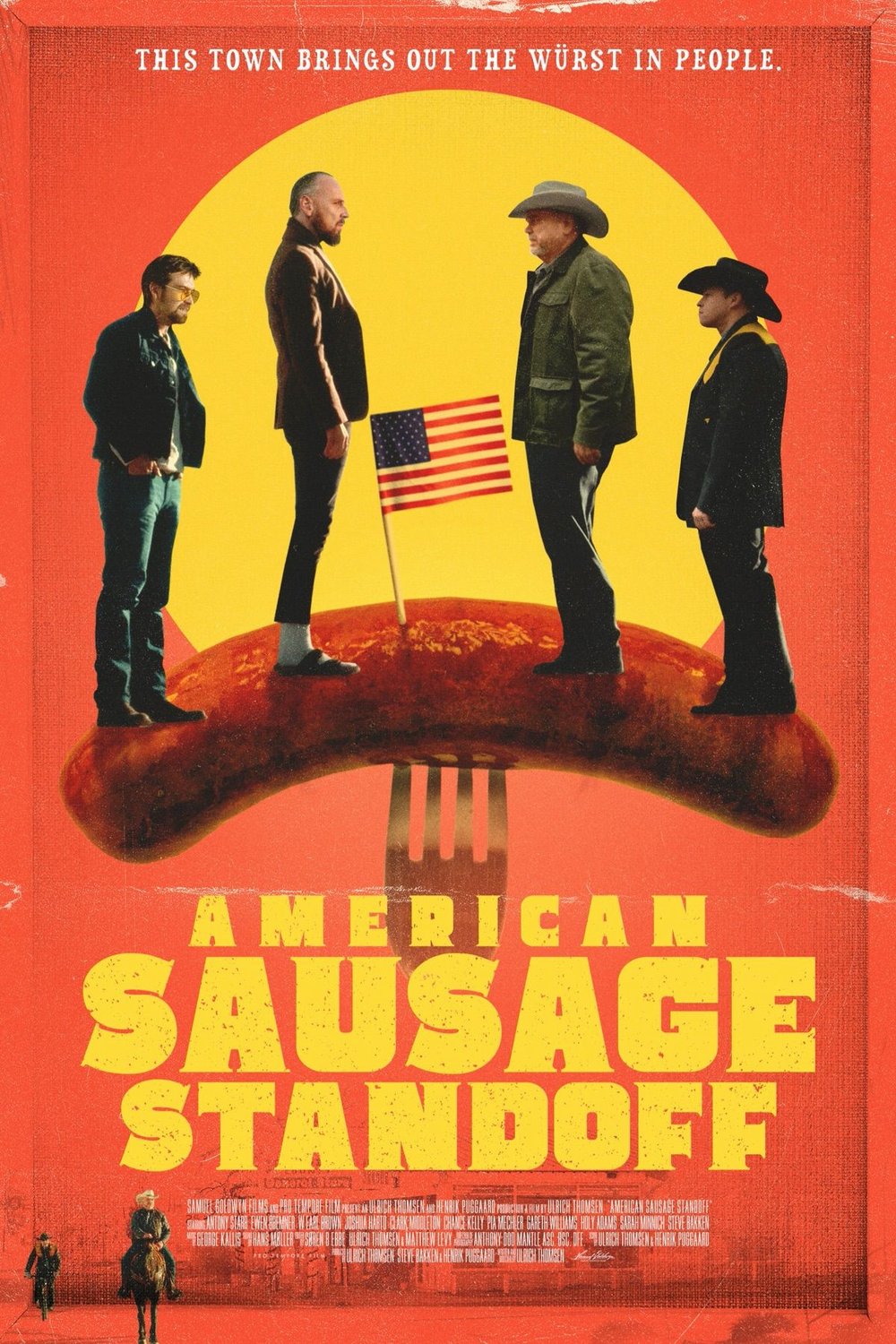 L'affiche du film American Sausage Standoff