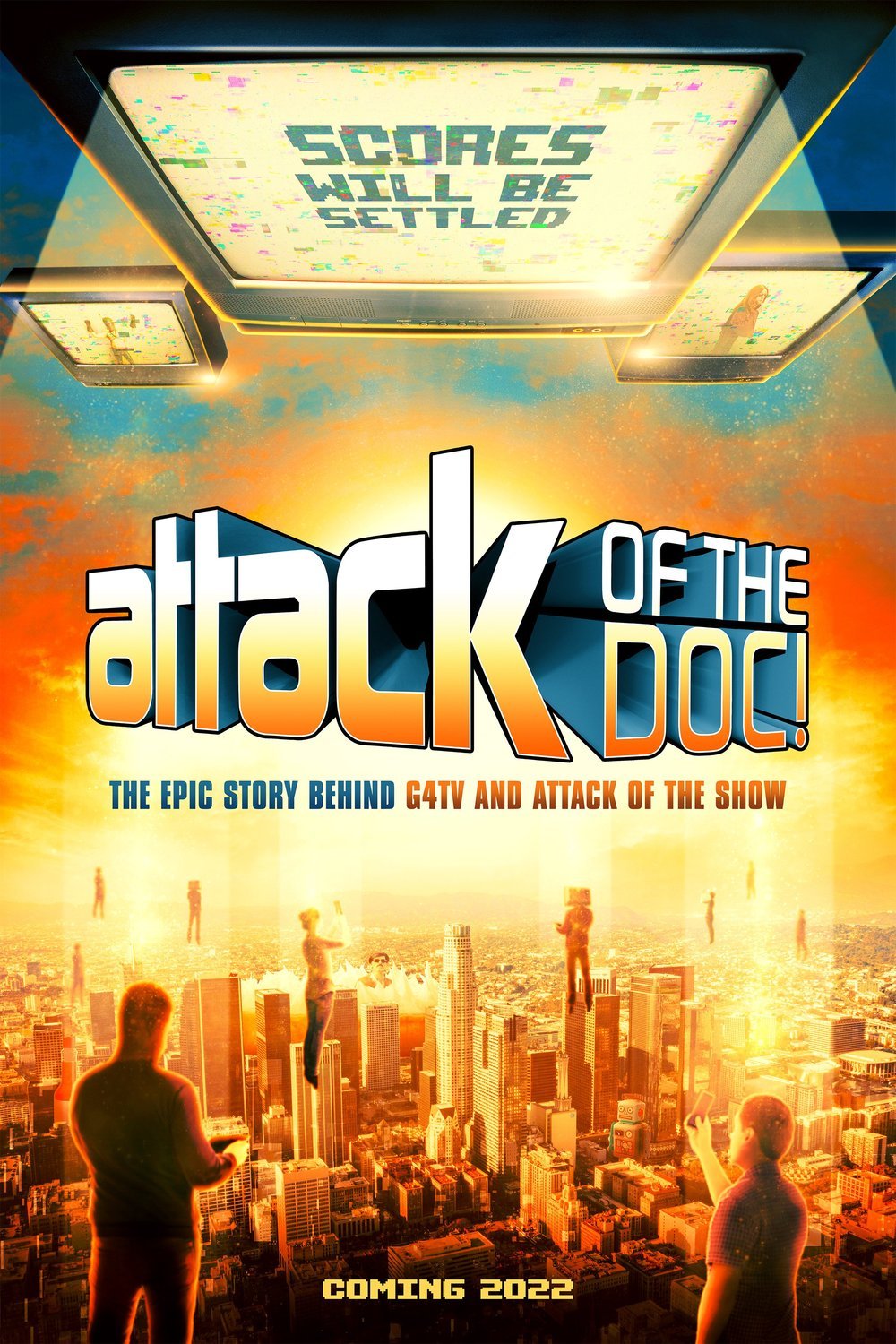 L'affiche du film Attack of the Doc!
