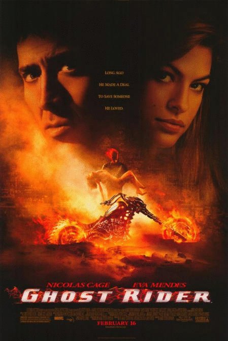 L'affiche du film Ghost Rider v.f.
