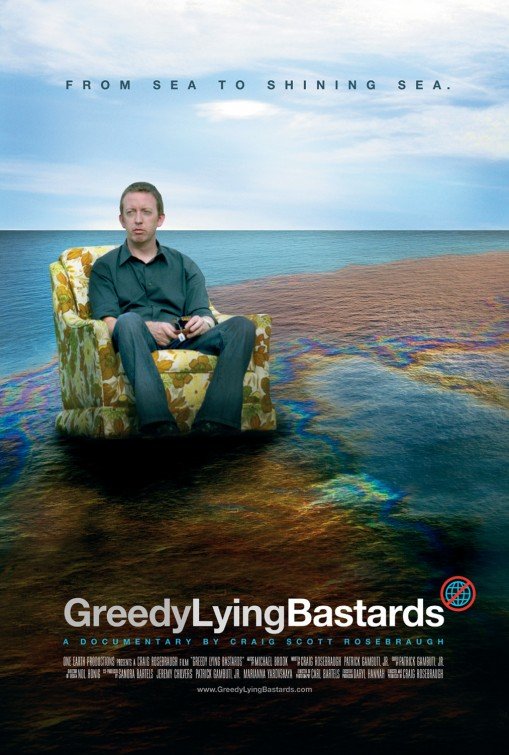 L'affiche du film Greedy Lying Bastards