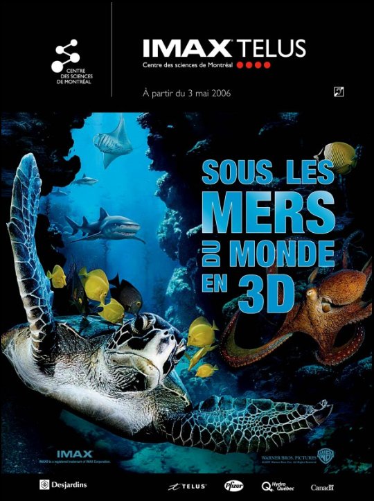 L'affiche du film Sous les mers du monde
