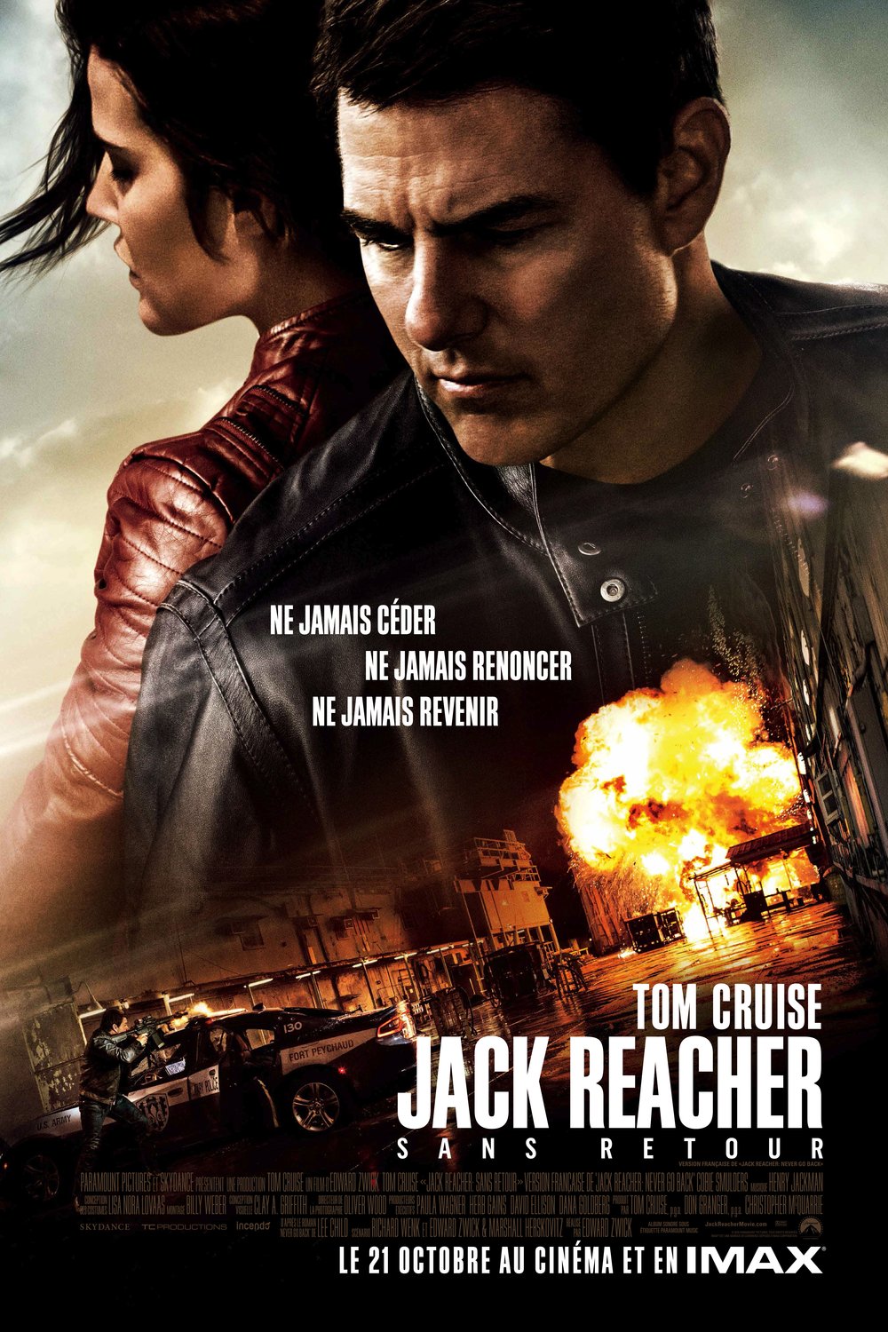 L'affiche du film Jack Reacher: Sans retour