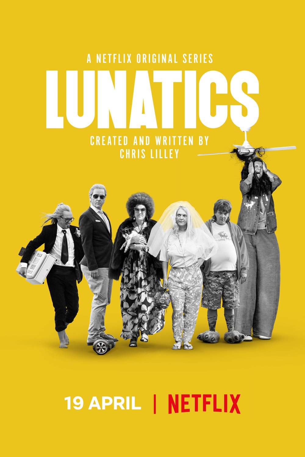 L'affiche du film Lunatics