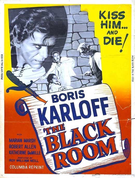 L'affiche du film The Black Room