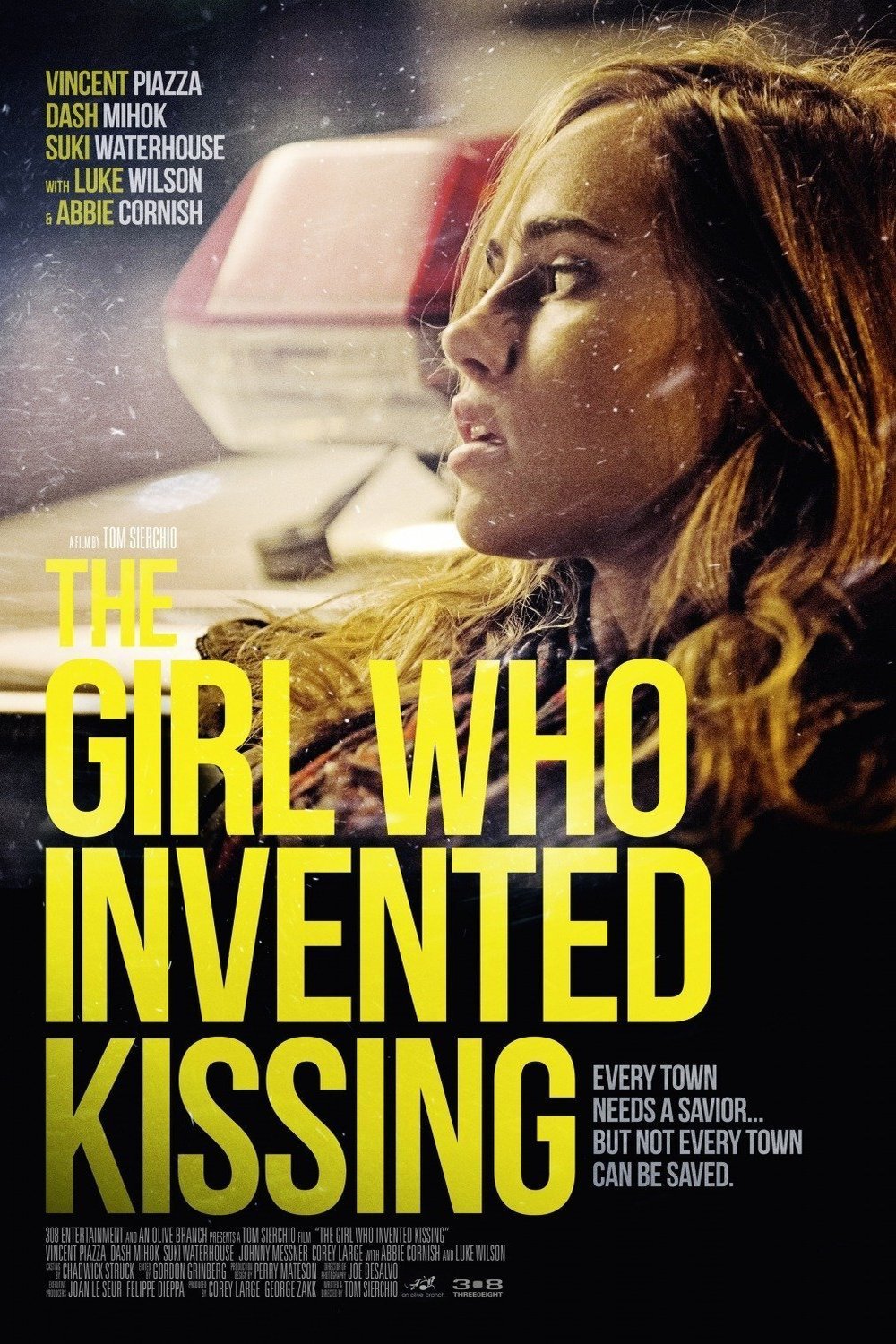 L'affiche du film The Girl Who Invented Kissing