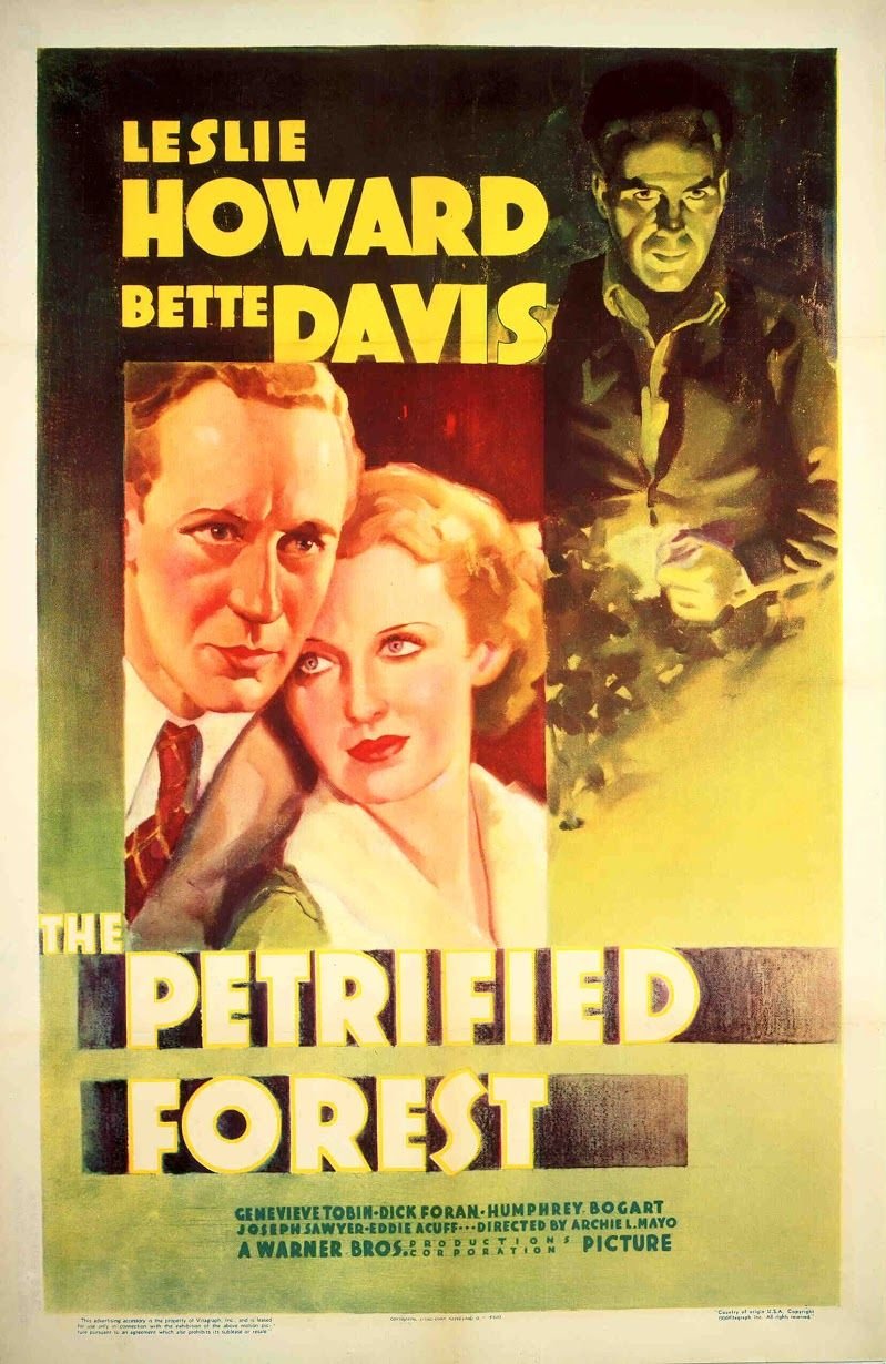 L'affiche du film The Petrified Forest