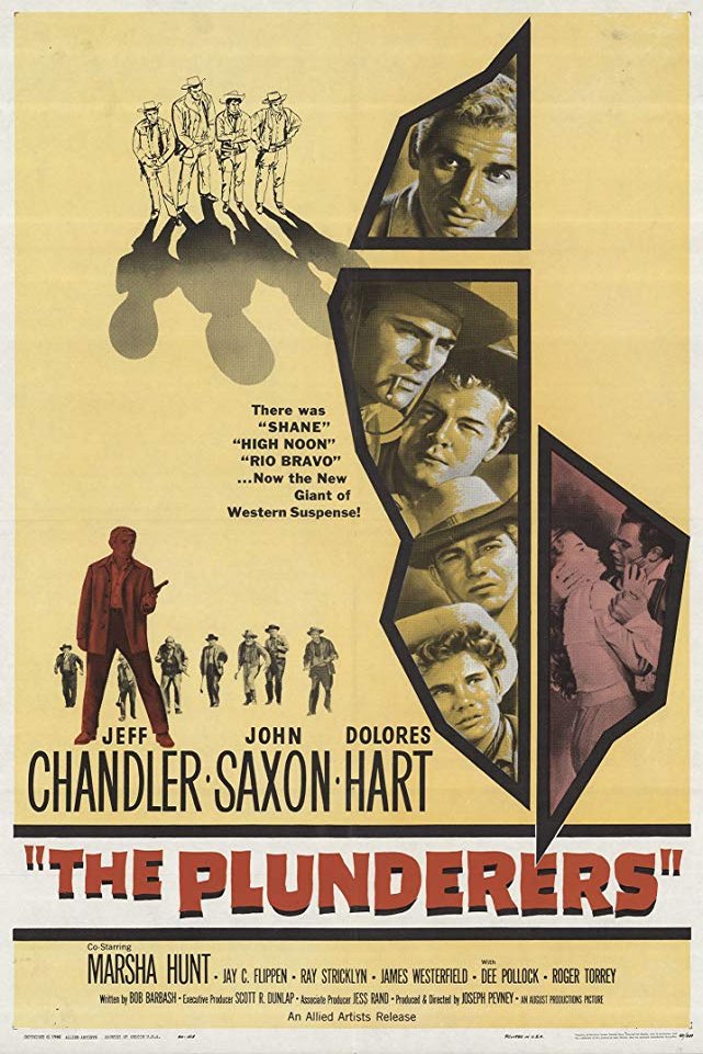 L'affiche du film The Plunderers