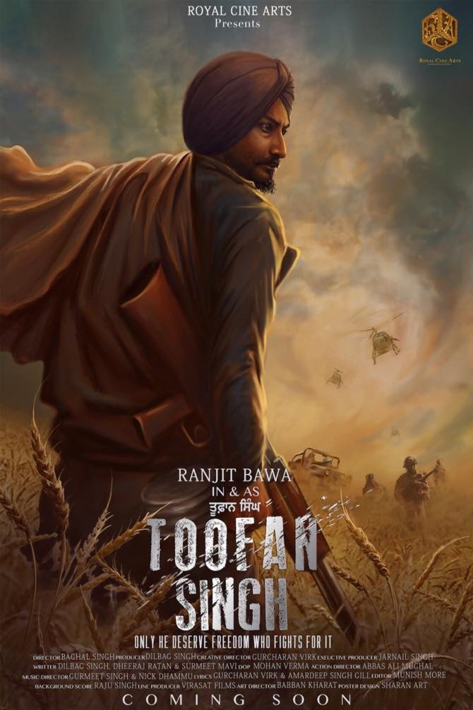 L'affiche originale du film Toofan Singh en Penjabi
