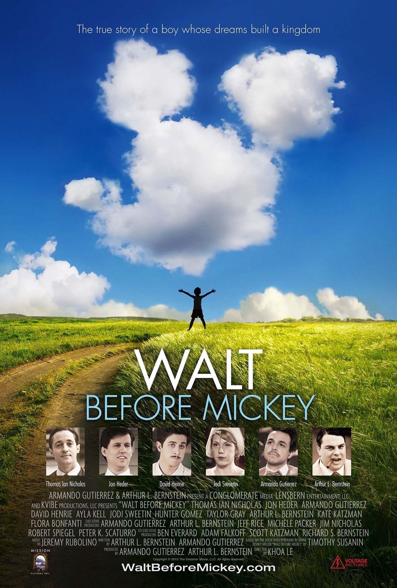 L'affiche du film Walt Before Mickey