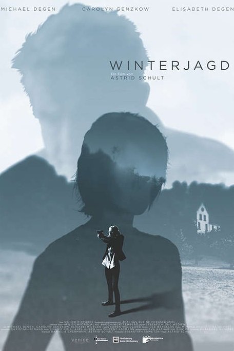 L'affiche originale du film Winter Hunt en allemand