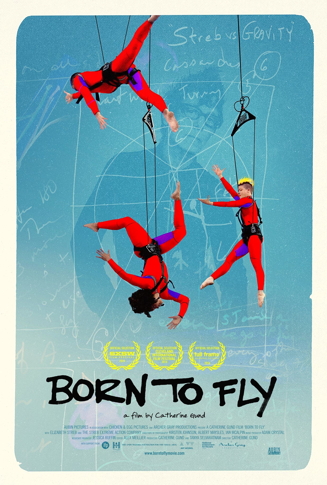 L'affiche du film Born to Fly: Elizabeth Streb vs. Gravity