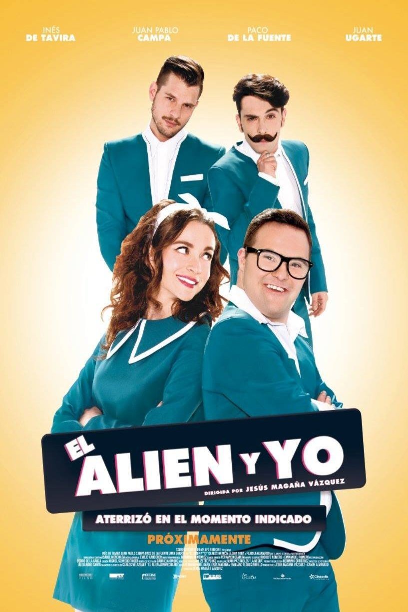 L'affiche originale du film Me and the Alien en espagnol