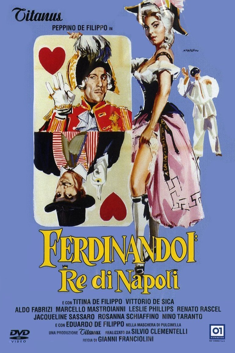 L'affiche originale du film Ferdinand: The 1St King of Naples en italien