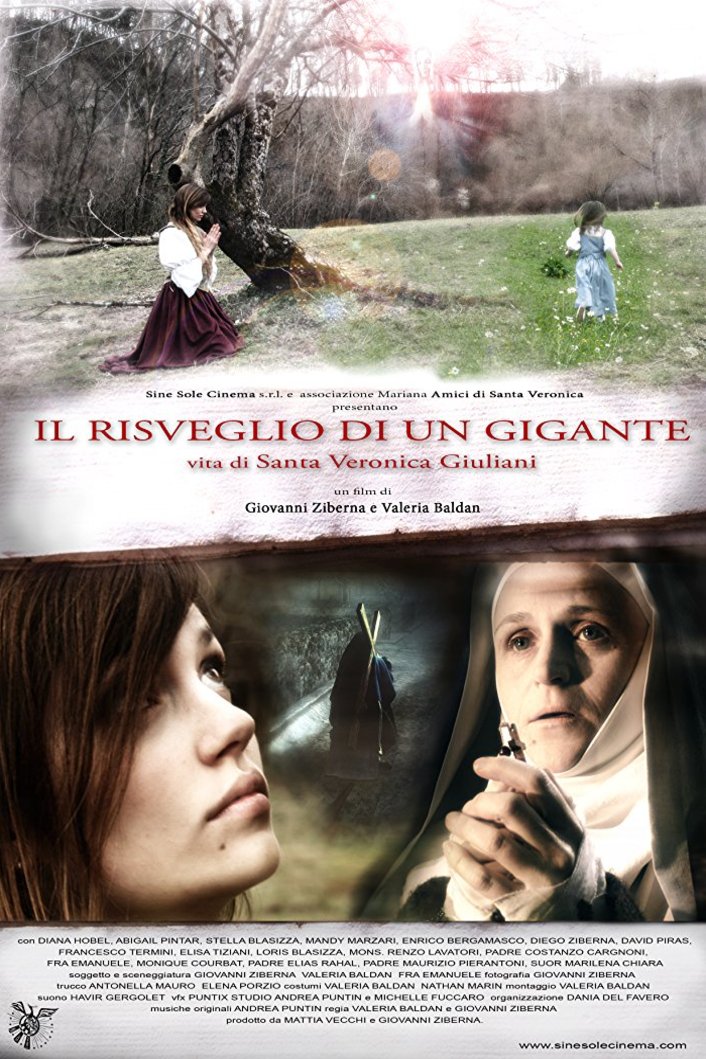 L'affiche originale du film Le Réveil d'un Géant: La vie de Sainte Veronica Giuliani en italien