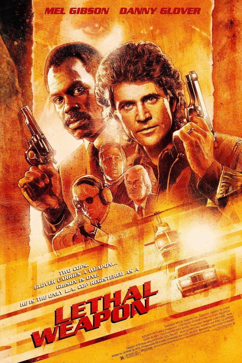 L'affiche du film Lethal Weapon