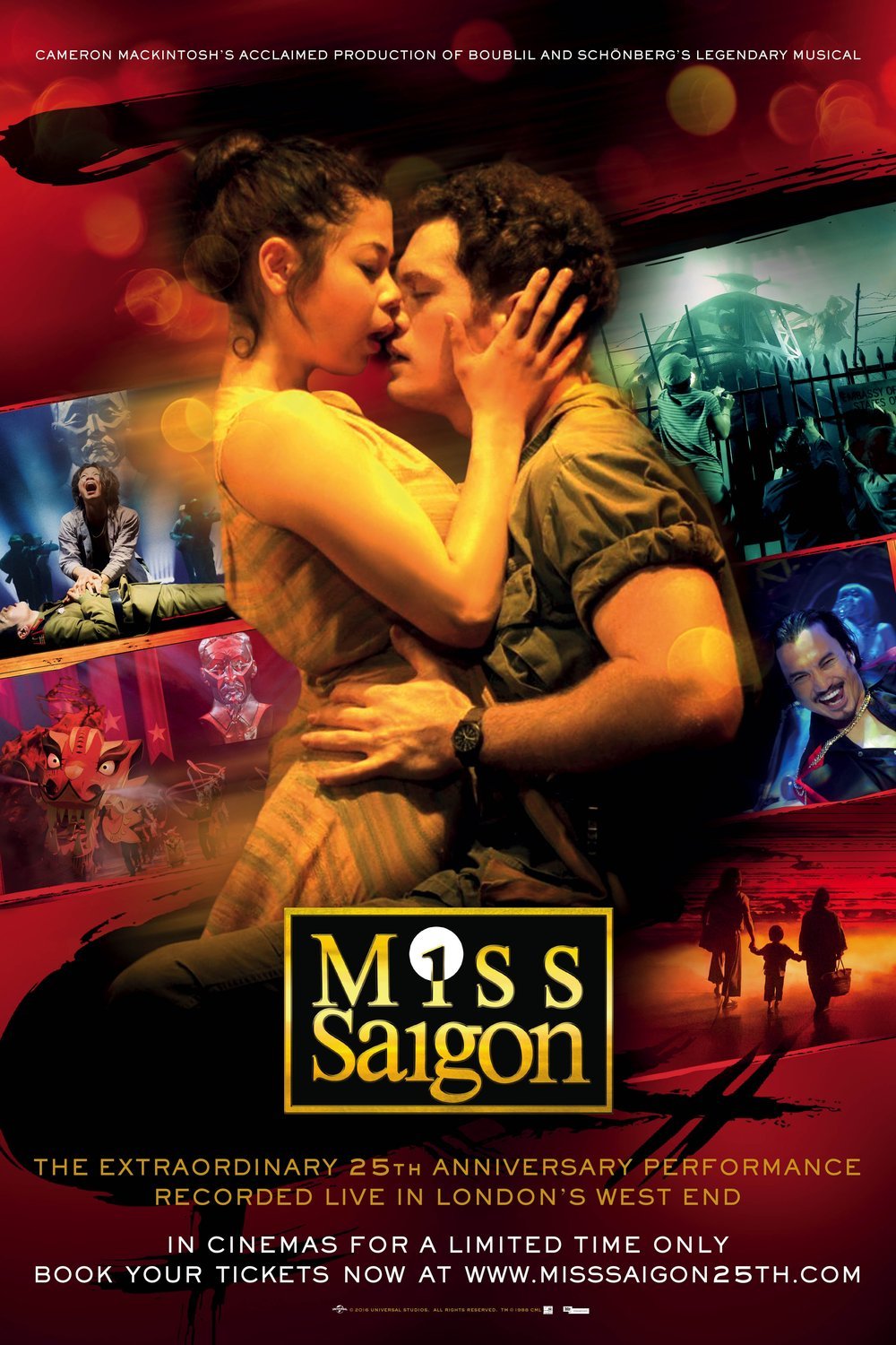 L'affiche du film Miss Saigon: 25th Anniversary