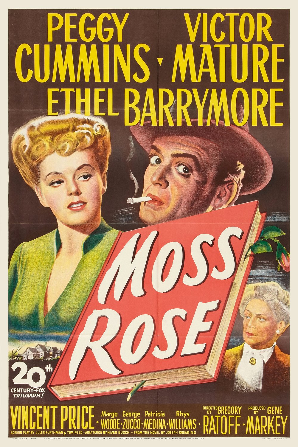 L'affiche du film Moss Rose