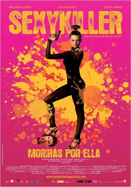 L'affiche originale du film Sexy Killer: You'll Die for Her en espagnol