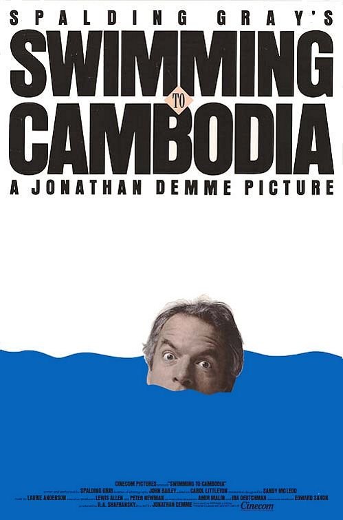 L'affiche du film Swimming to Cambodia