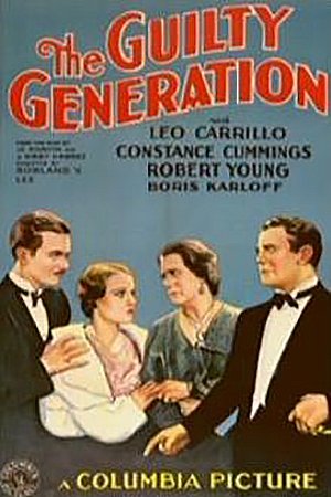 L'affiche du film The Guilty Generation