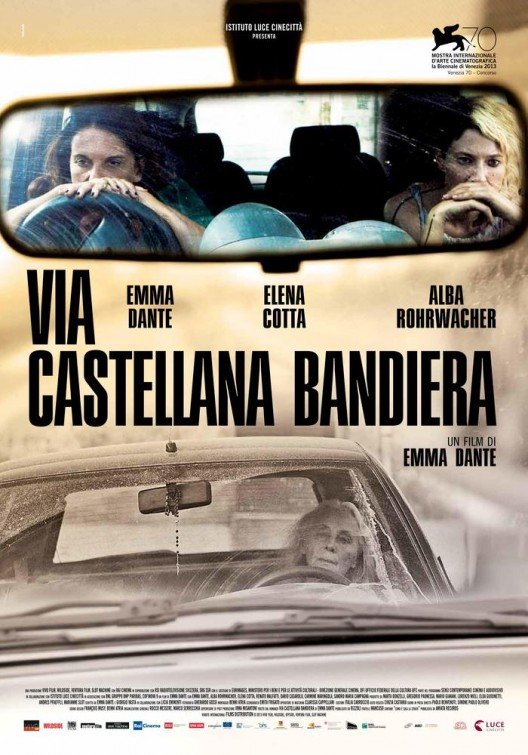 Italian poster of the movie A Street in Palermo
