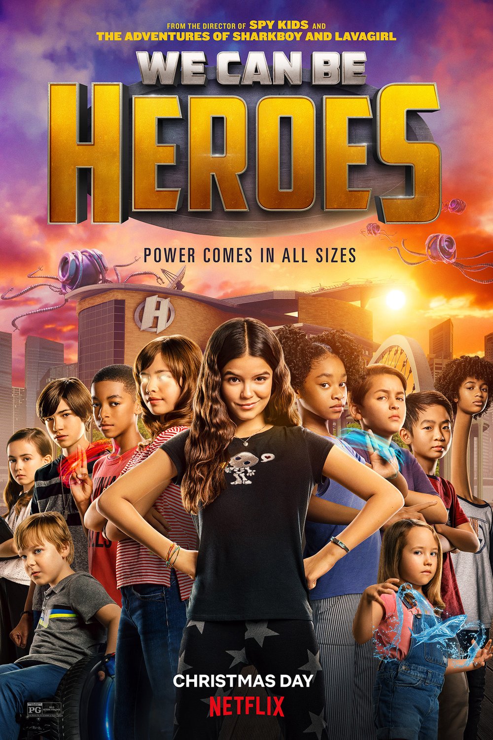 L'affiche du film We Can Be Heroes