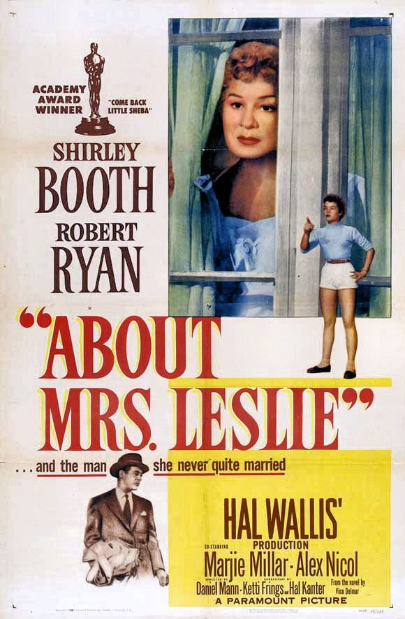 L'affiche du film About Mrs. Leslie