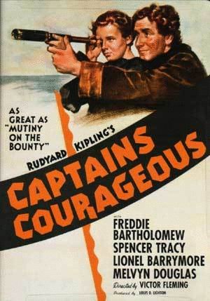 L'affiche du film Captains Courageous