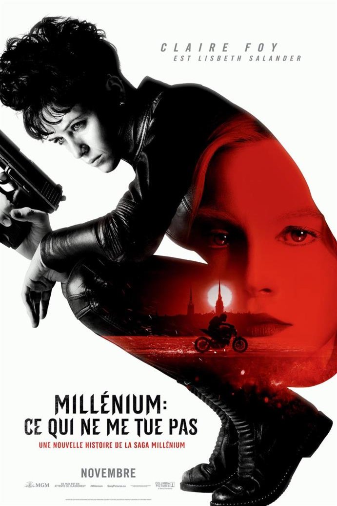 L'affiche du film Millénium: Ce qui ne me tue pas