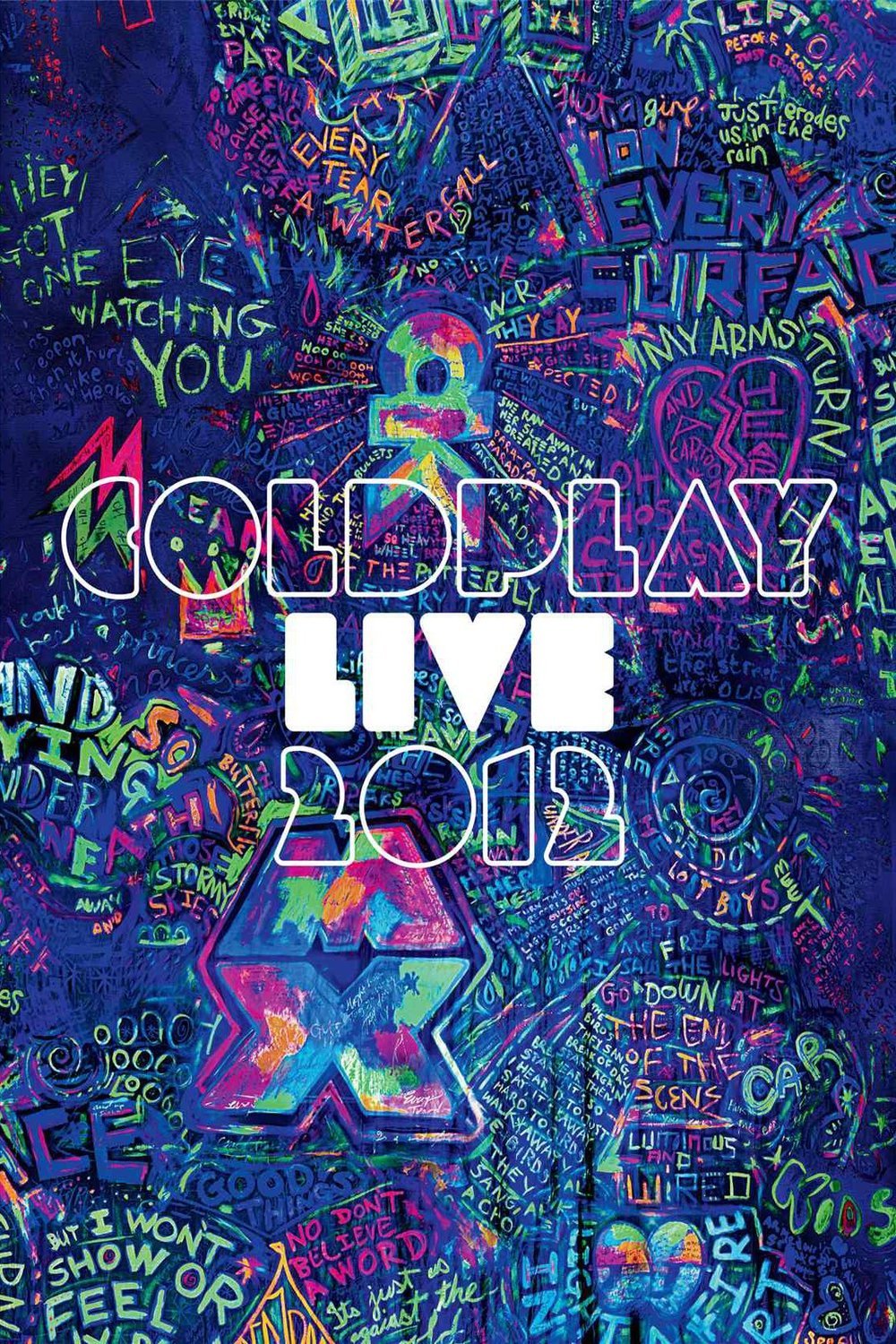 L'affiche du film Coldplay Live 2012