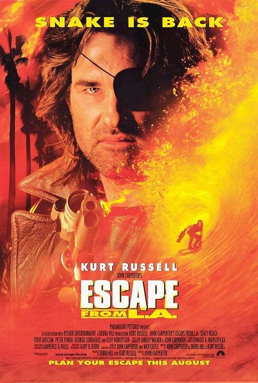 L'affiche du film Escape from L.A.