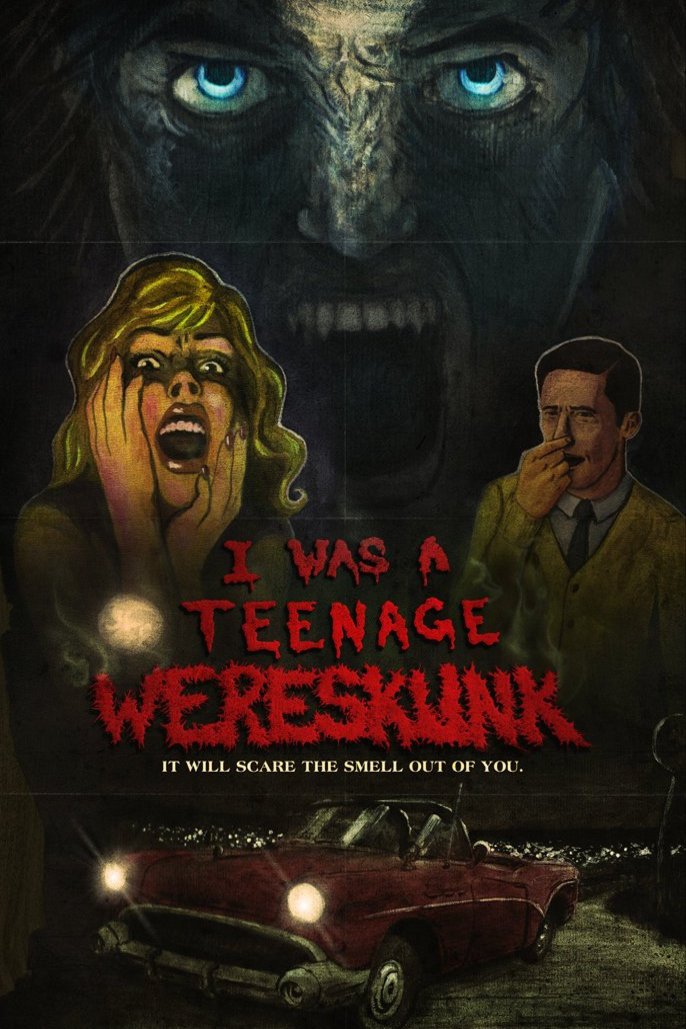 L'affiche du film I Was a Teenage Wereskunk