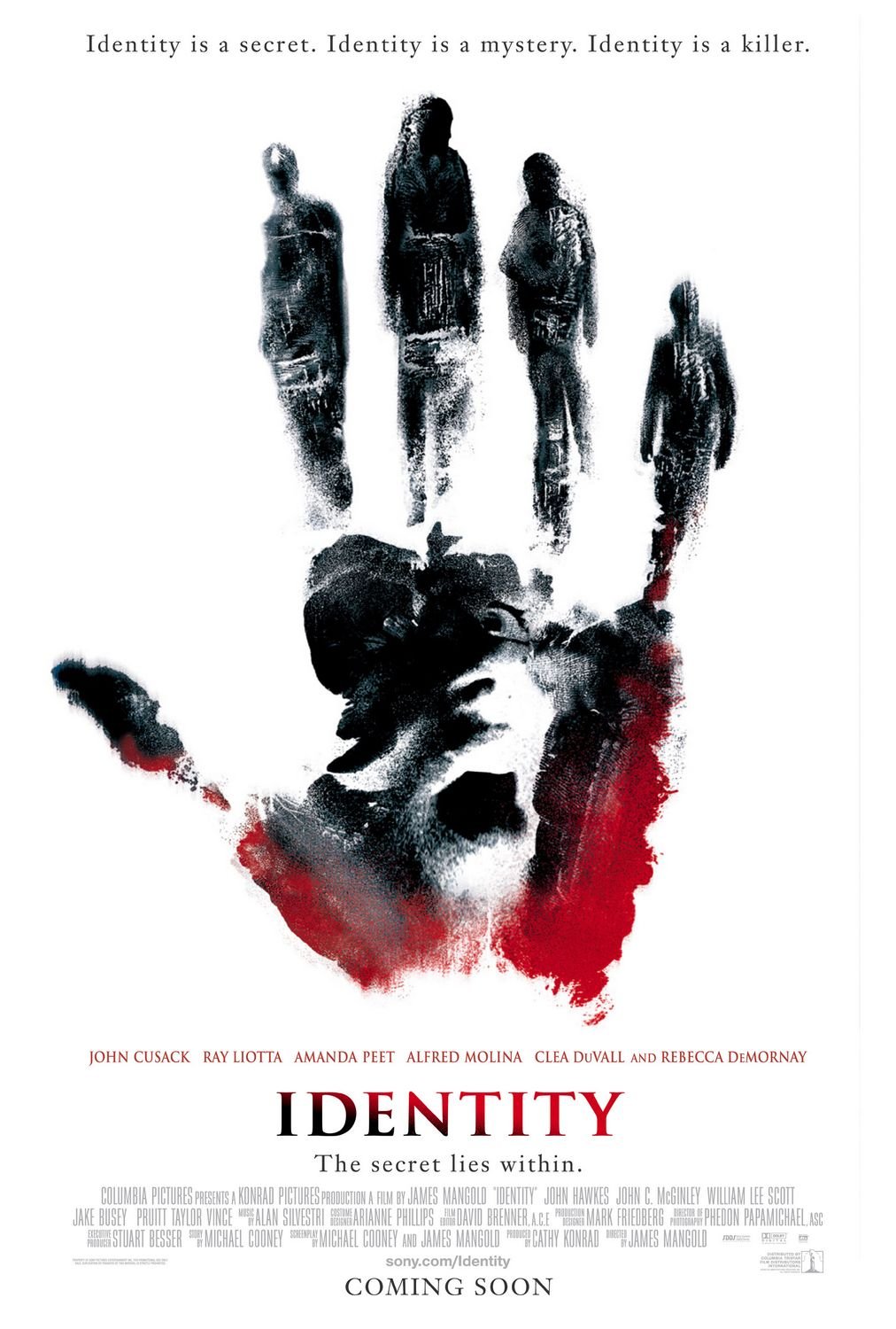 L'affiche du film Identity