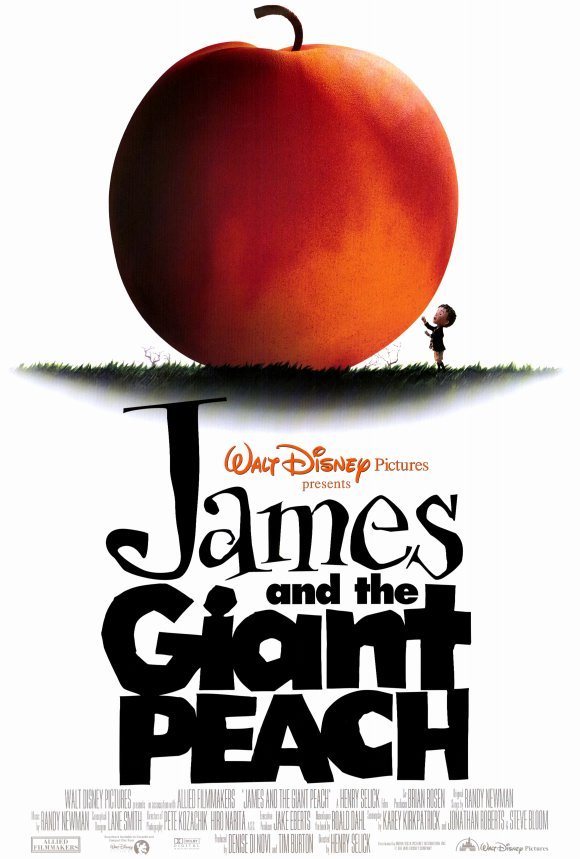 L'affiche du film James and the Giant Peach