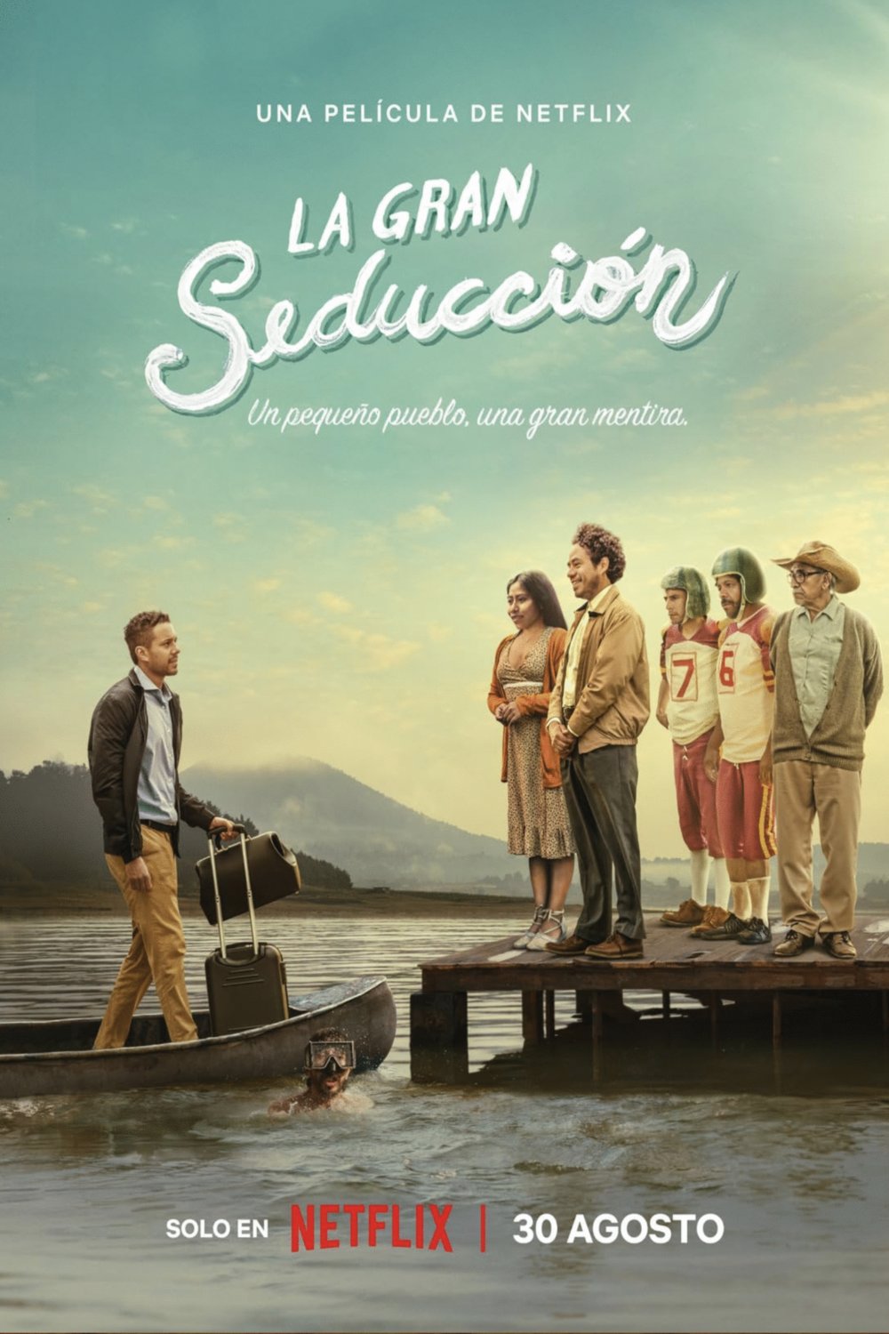 Spanish poster of the movie La Gran Seducción