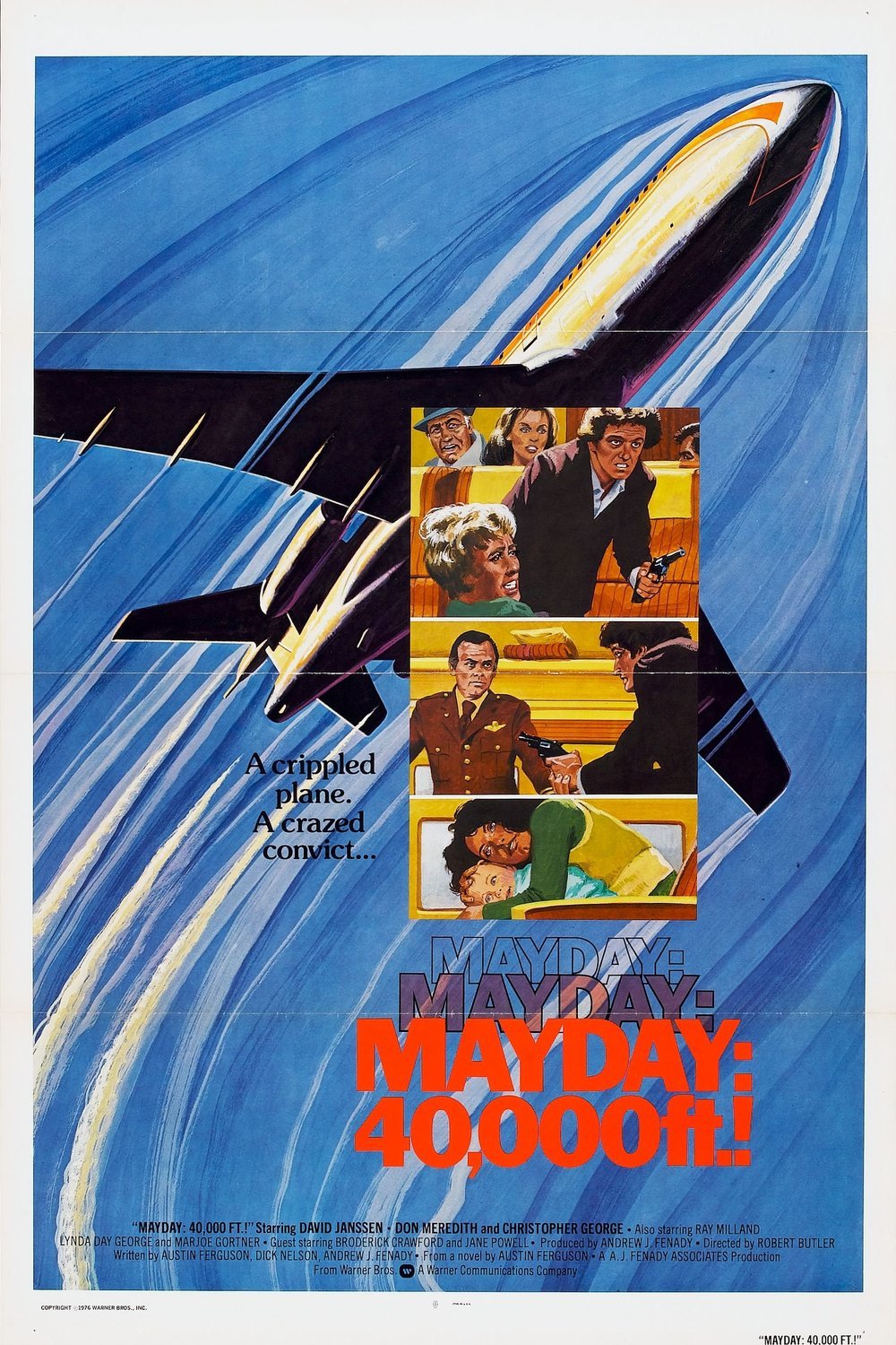 L'affiche du film Mayday at 40,000 Feet!