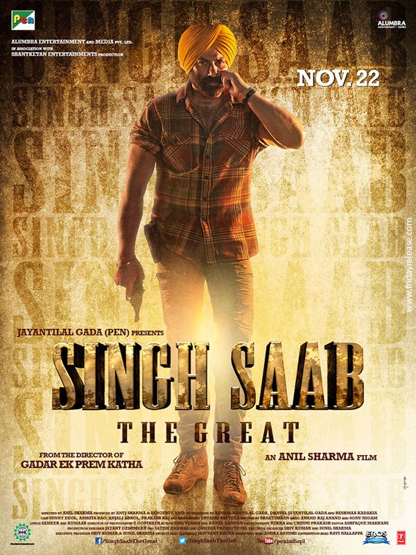 L'affiche du film Singh Saab the Great