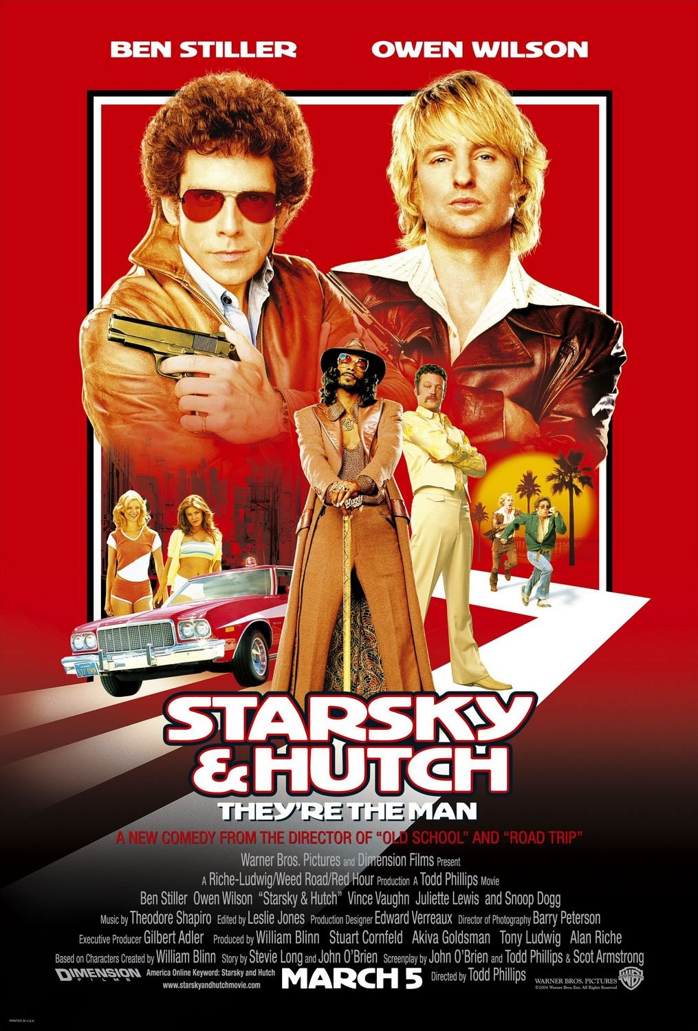 L'affiche du film Starsky & Hutch