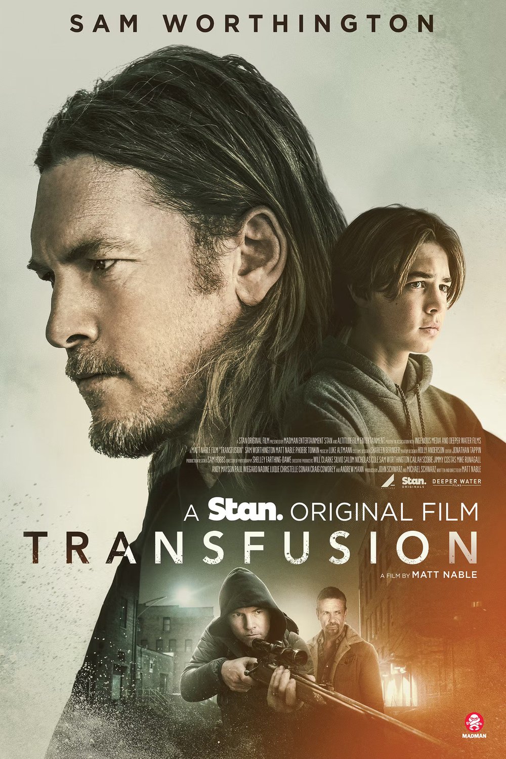 L'affiche du film Transfusion