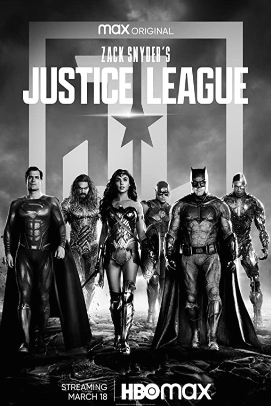 L'affiche du film Zack Snyder's Justice League