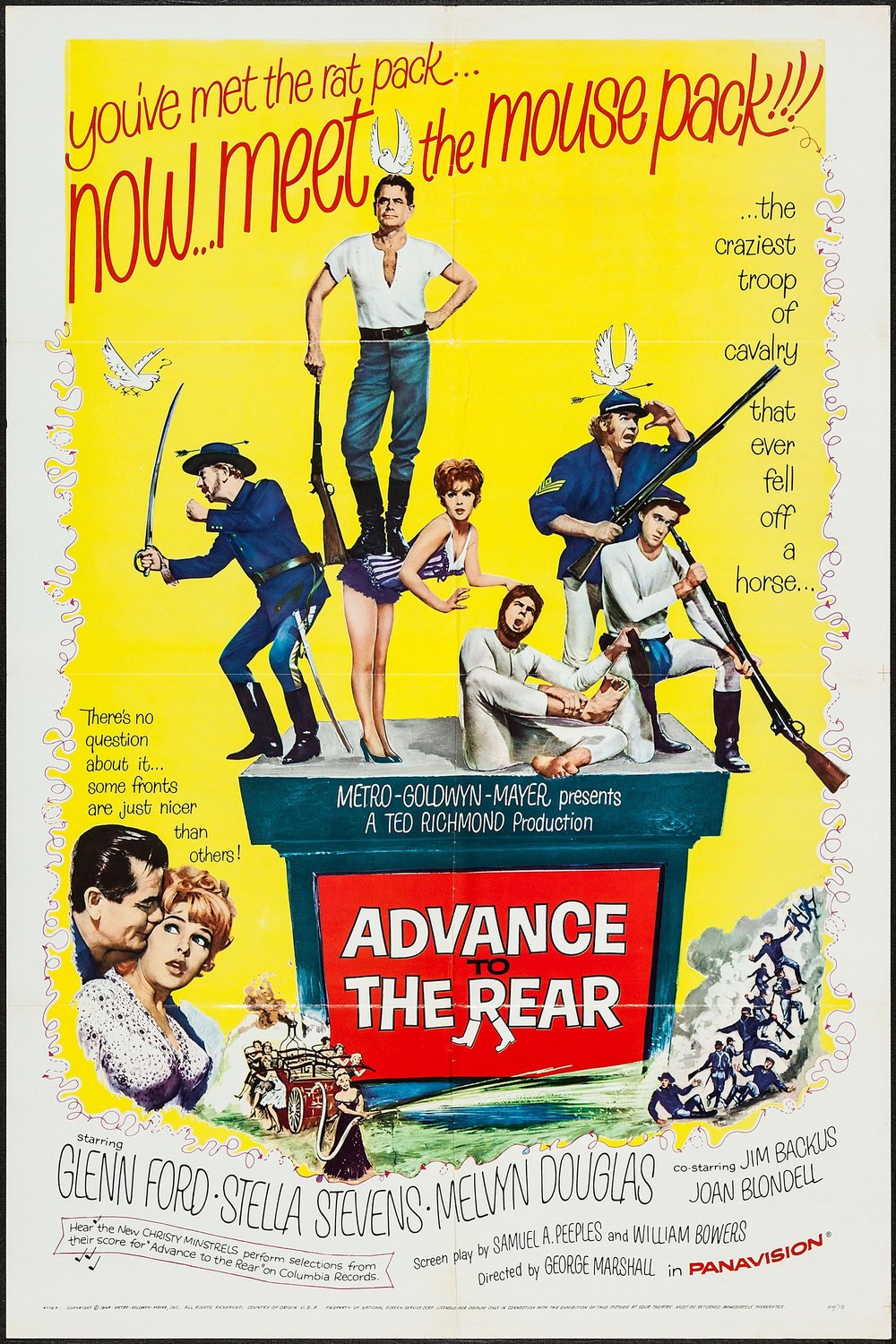 L'affiche du film Advance to the Rear