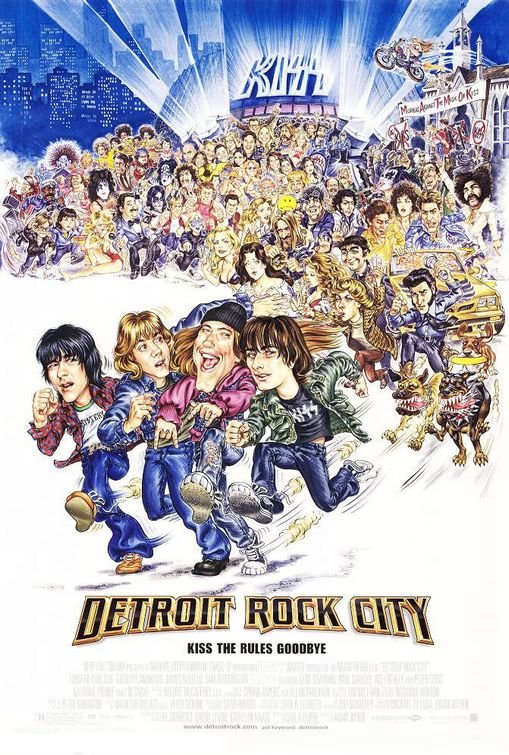 L'affiche du film Détroit Ville Du Rock