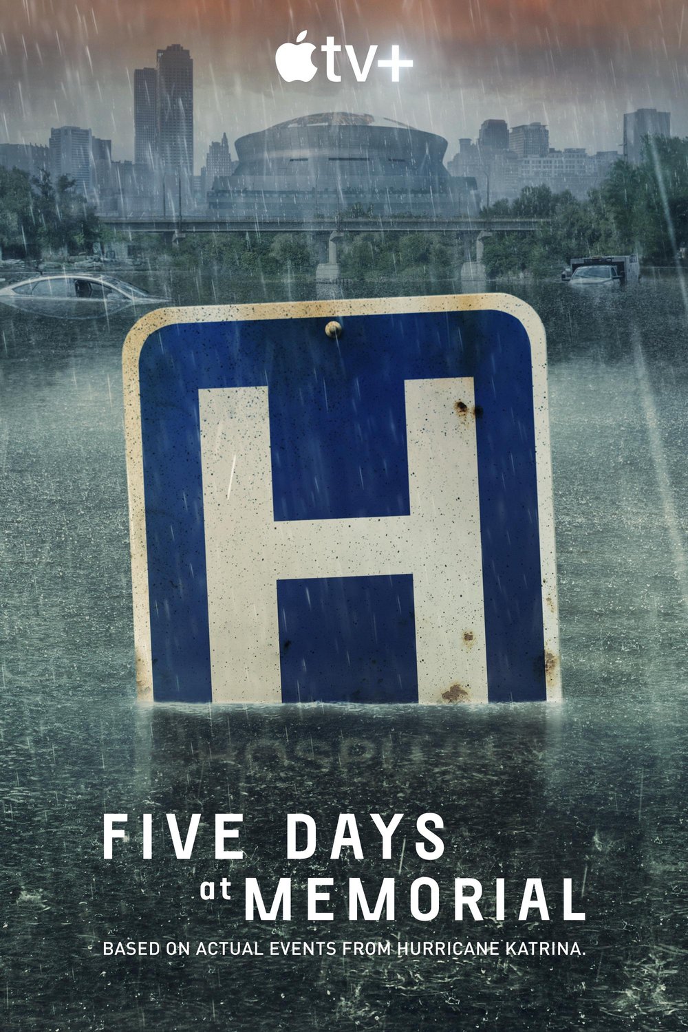 L'affiche du film Cinq jours à l'hôpital Memorial