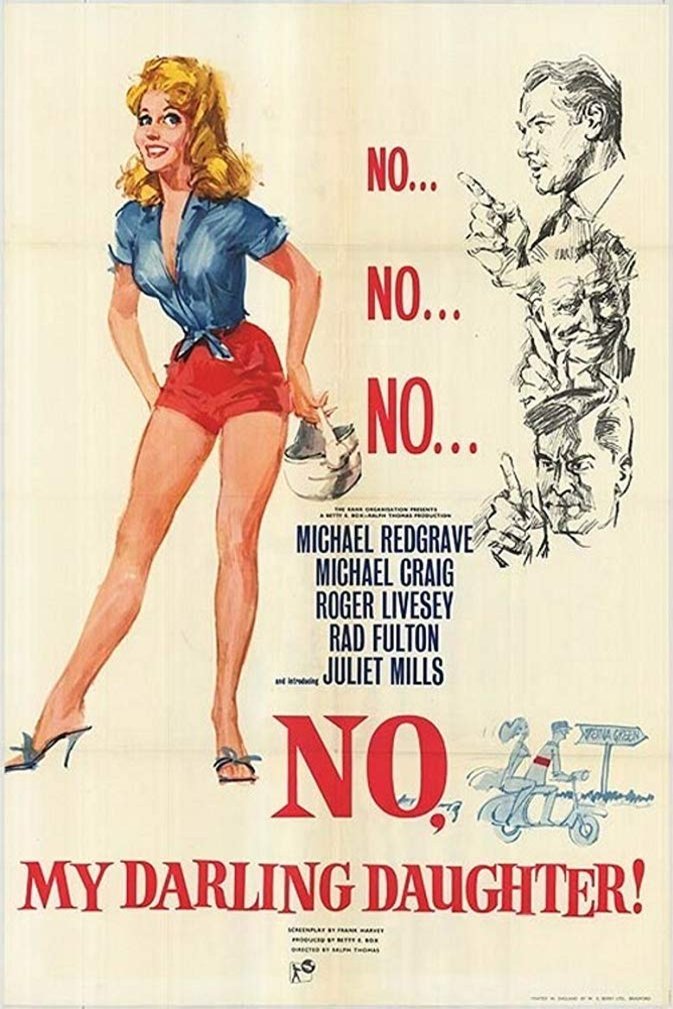 L'affiche du film No, My Darling Daughter
