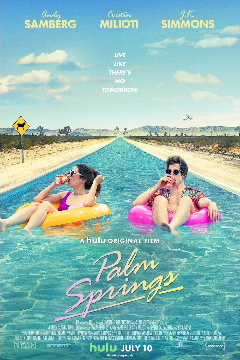 L'affiche du film Palm Springs