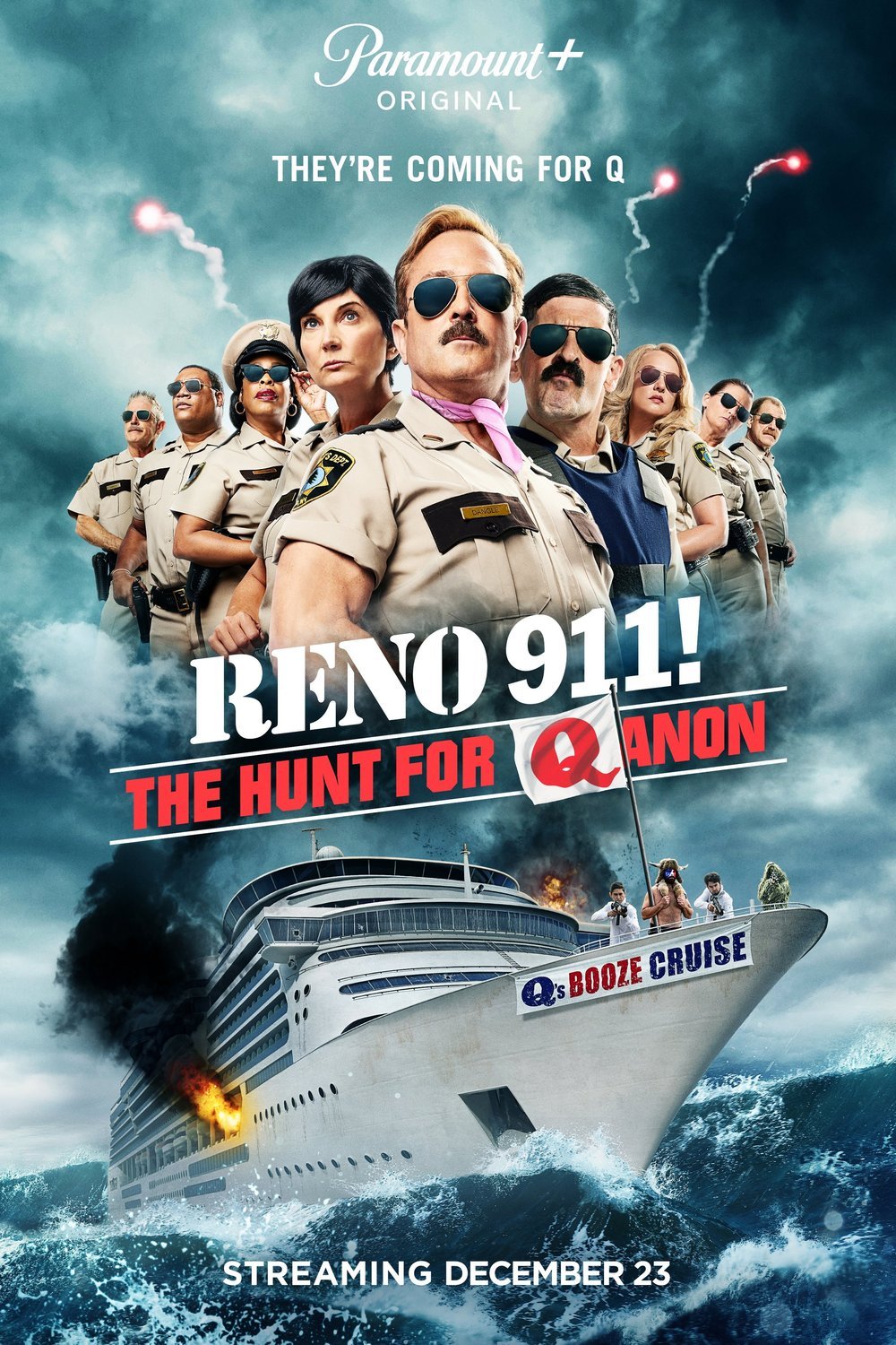 L'affiche du film Reno 911!: The Hunt for QAnon