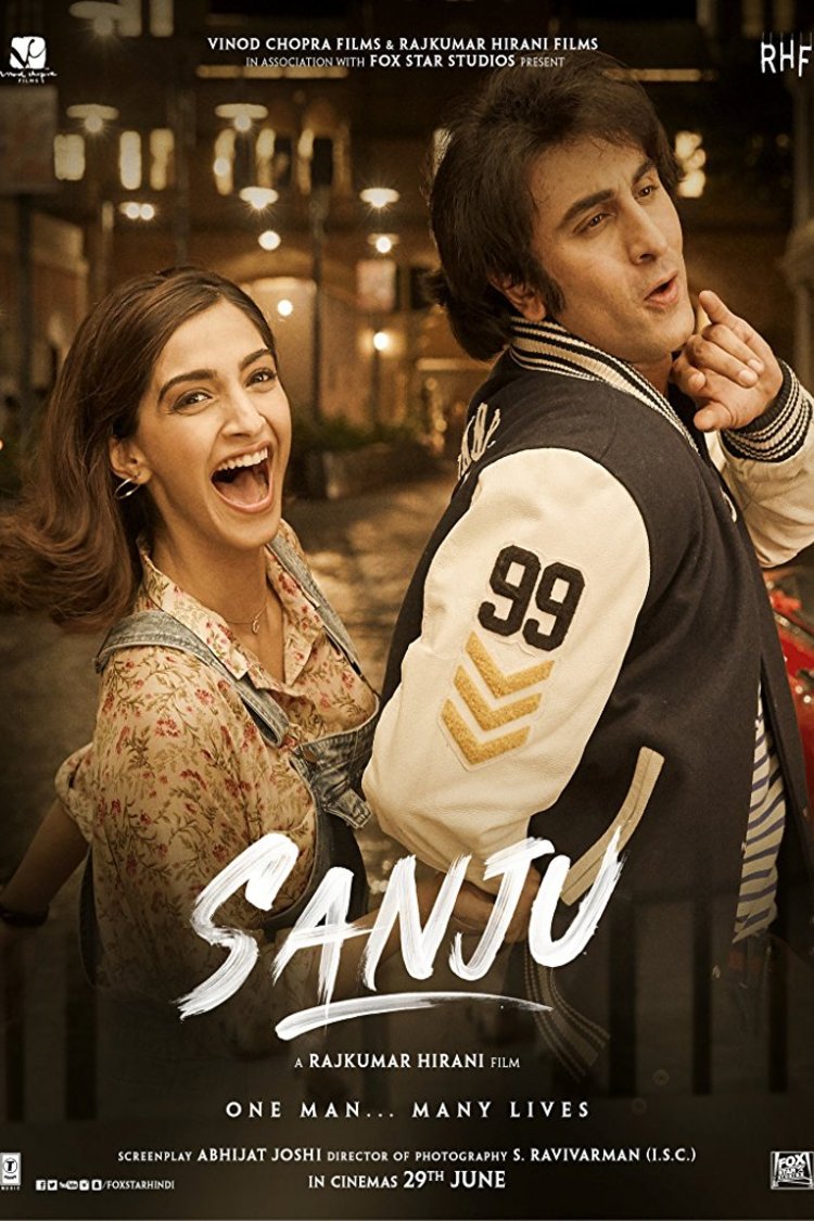 L'affiche originale du film Sanju en Hindi